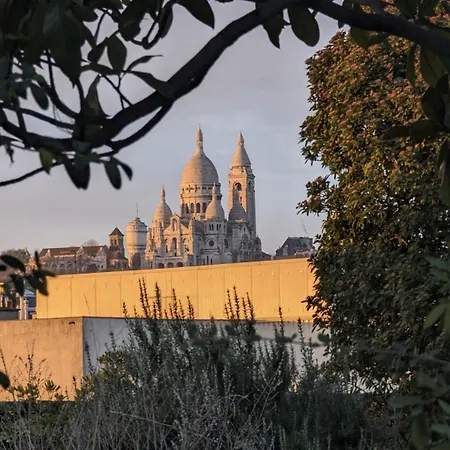 Vue Sur Le Sacre-coeur, Inspirations Japonaises Apartment *
